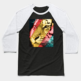 Exotic Tiger Baseball T-Shirt